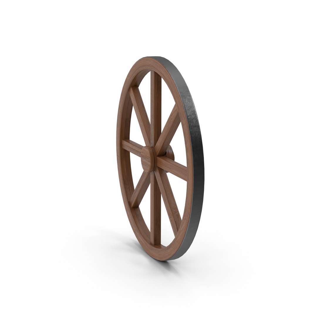 3D Old Wooden Wheel model https://p.turbosquid.com/ts-thumb/EB/Alnt9G/zb/oldwoodenwheeldarkwood.h12.2k/png/1708760557/1920x1080/fit_q87/a016bd604ba972078bbfa046df69f0ba85daec5d/oldwoodenwheeldarkwood.h12.2k.jpg