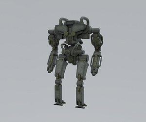 Mecha - Prototype 002 3D