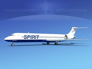 md-87 md-80s jet 3ds