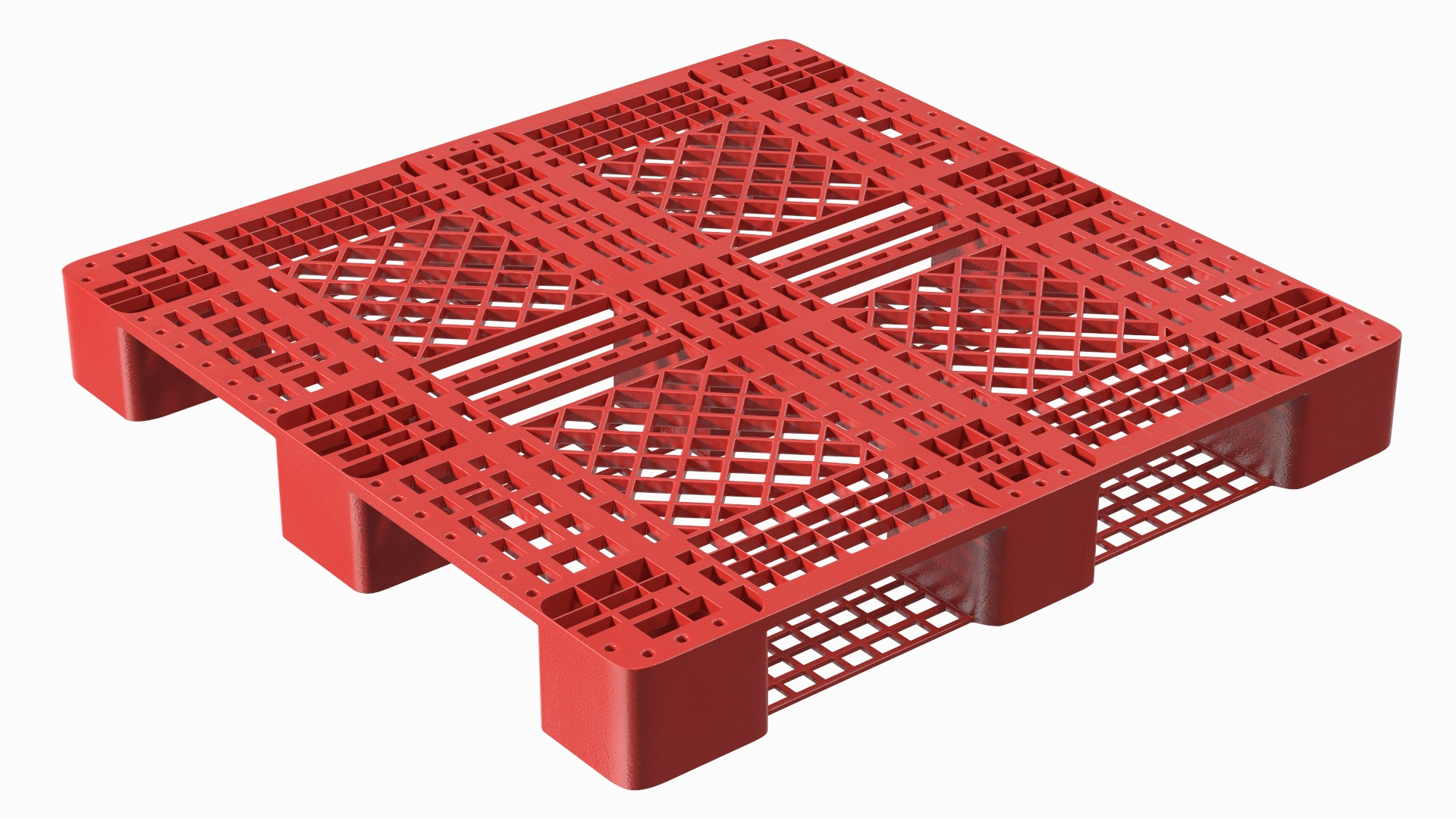 3D Red Plastic Pallet Model - TurboSquid 2134705