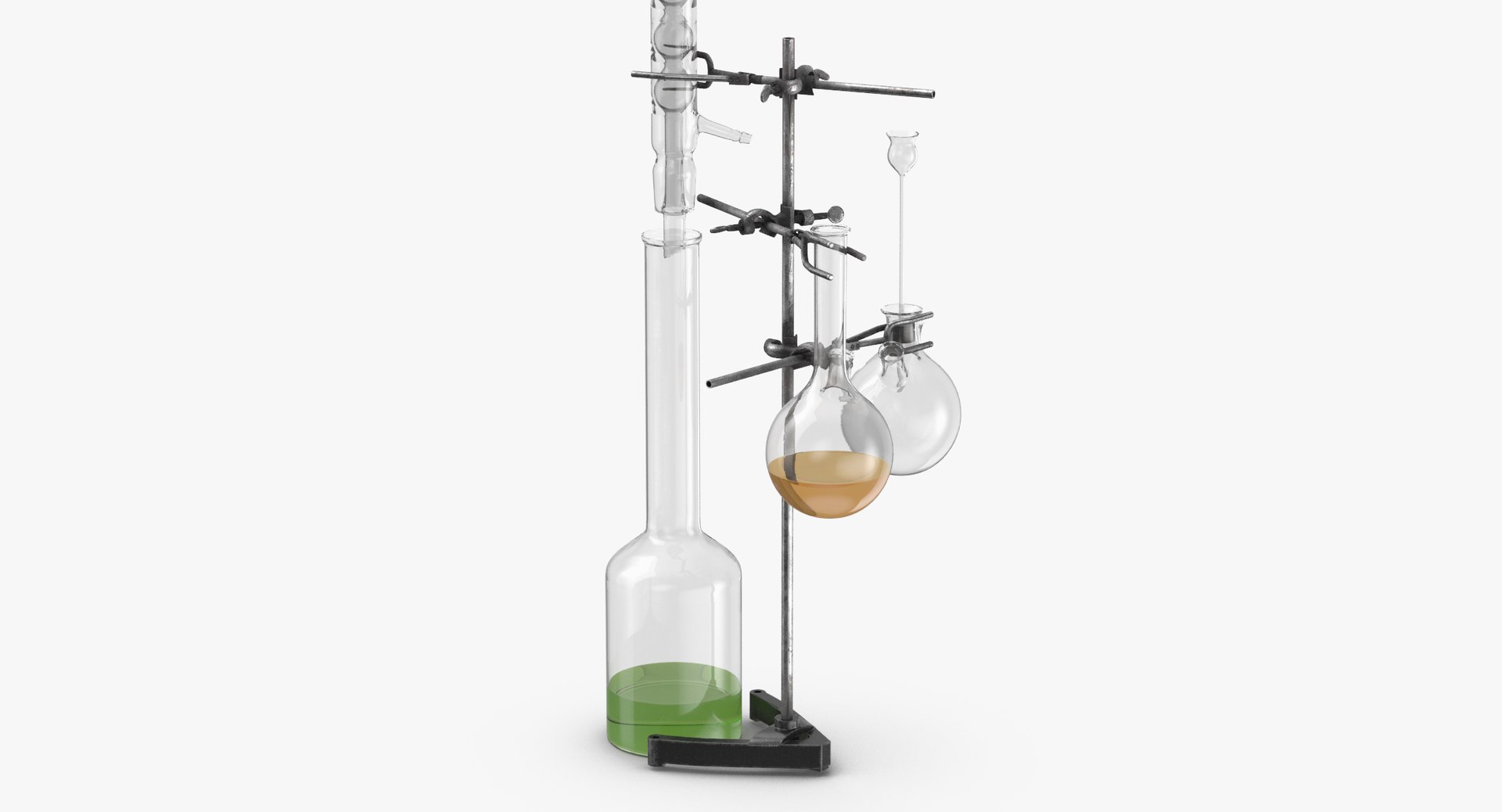 Mad Scientist Chemistry Set 3d Max