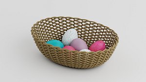 Eggs Basket 3D model