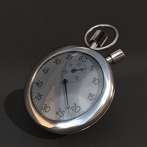 stopwatches chronograph 3d model