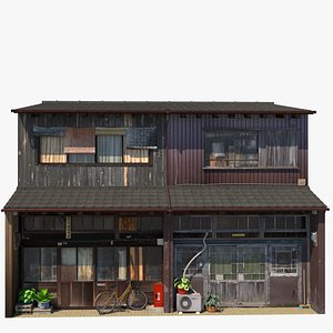 3D Osaka Tenement PBR Remastered