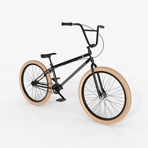 3D BMX Freestyle Bike  Clan Series Black