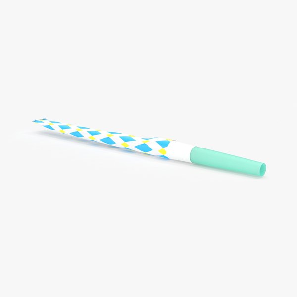 3d party horn 03 blue