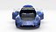 Tesla Model 3 with interior and chassis