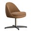 Chaise Sendai avec pieds en métal par Minotti