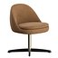 Chaise Sendai avec pieds en métal par Minotti