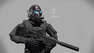 Special forces skifi soldier - skin 2