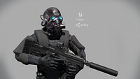 Special forces skifi soldier - skin 2