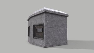 3D Military Bunker 2