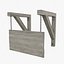 Old Signboard 3D model