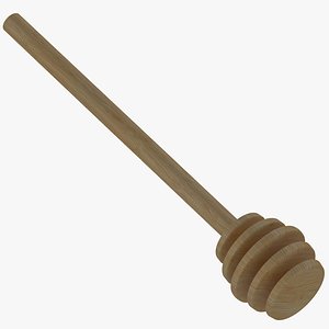 Wood Honey Dipper