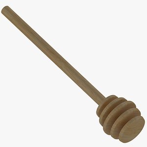 Wood Honey Dipper