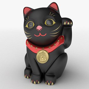 Maneki Neko black