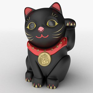 Maneki Neko black
