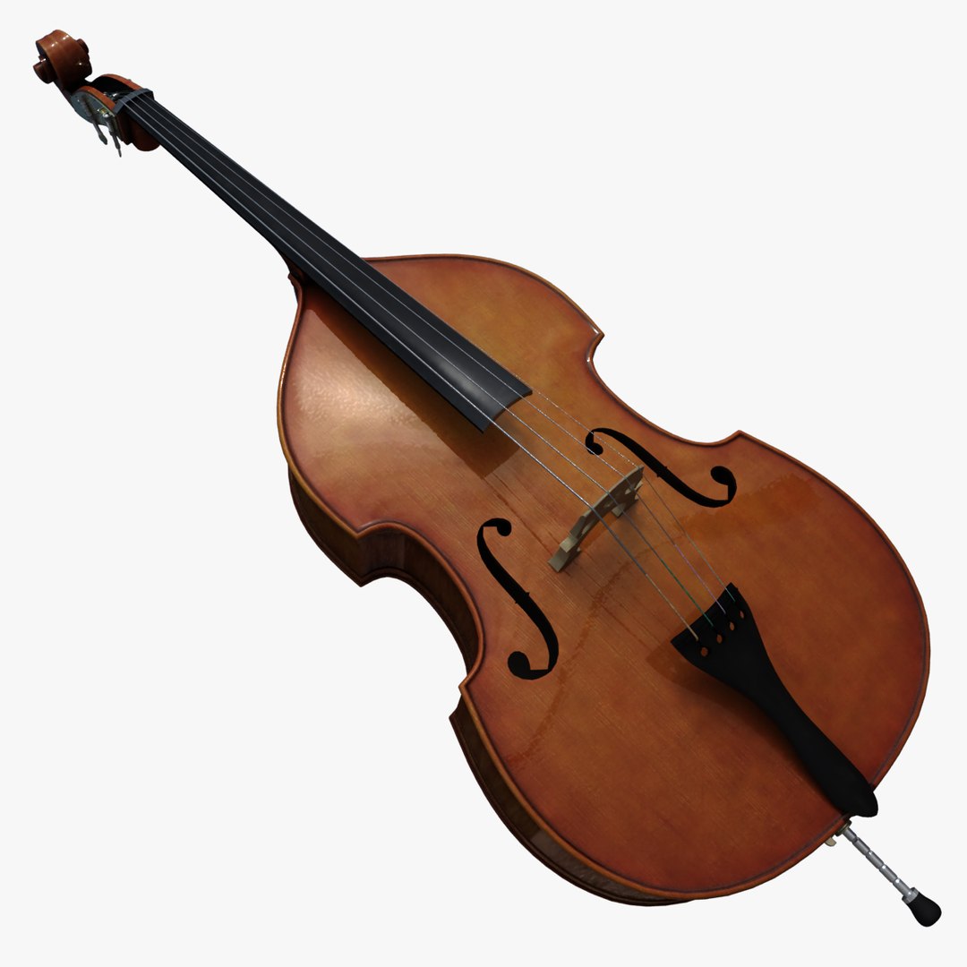 combo-contrabass-ukulele-3d-max
