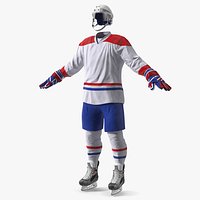 Ice Hockey Player Gear Set