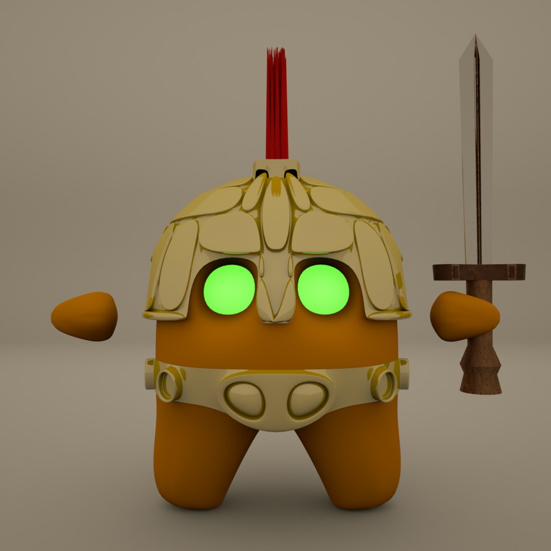 Minion Knight Model - TurboSquid 1734092