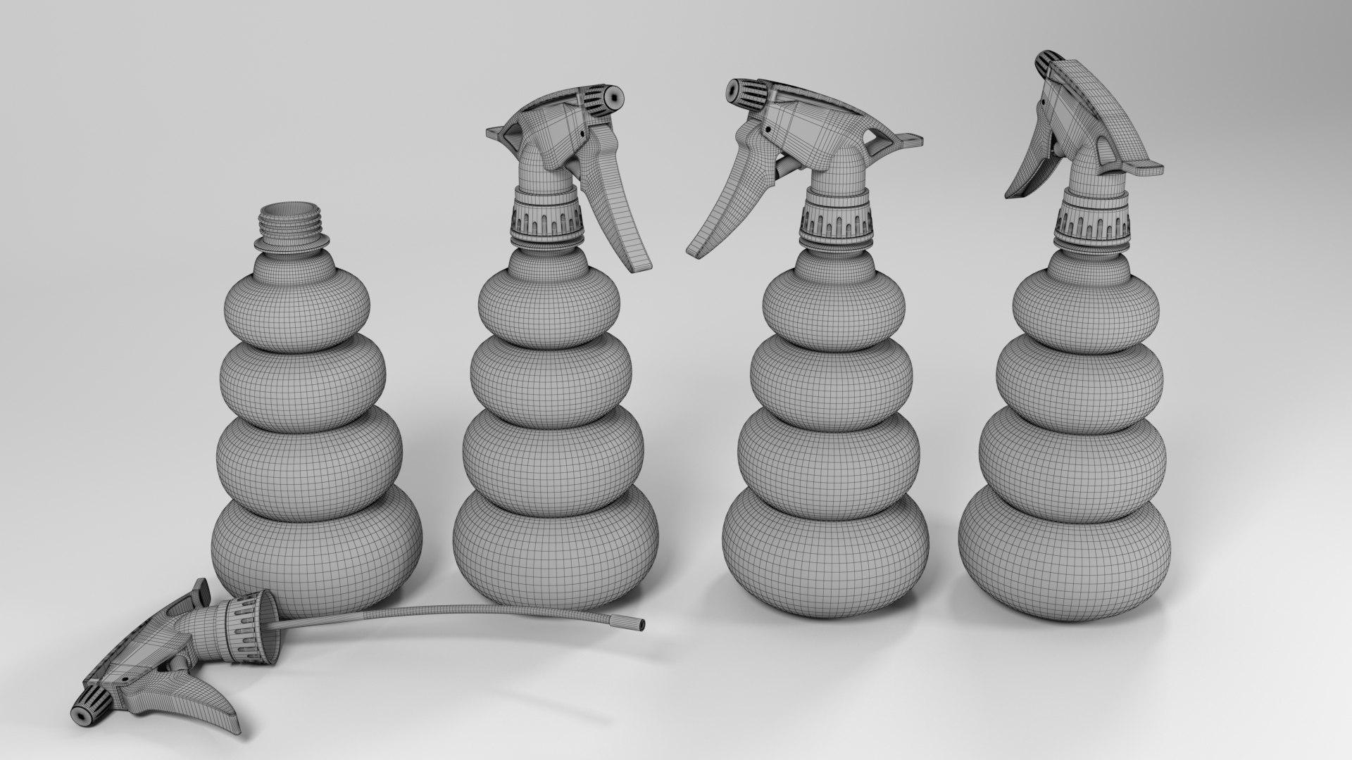 3D Spray Model - TurboSquid 1635414