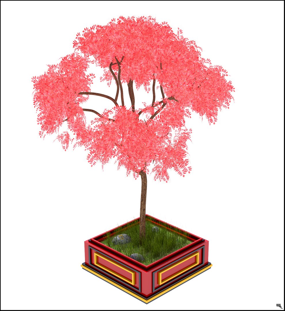 Tree Asian Asia 3D Model - TurboSquid 1254530