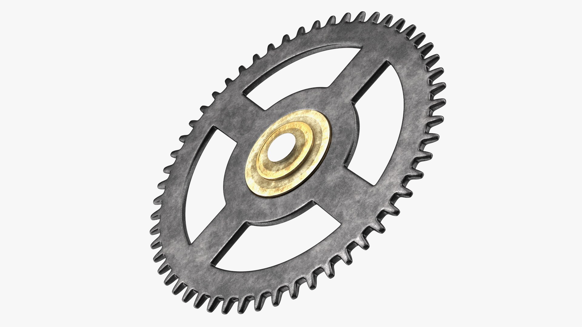 Sprocket Cogwheel Gear 3D model preview