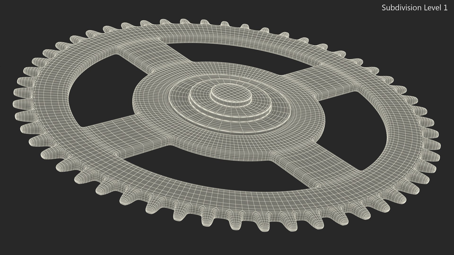 Sprocket Cogwheel Gear 3D Model - TurboSquid 2163455