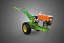 2 WHEEL DIESEL ENGINE HAND WALKING TRACTOR FIELD FARMING MACHINE