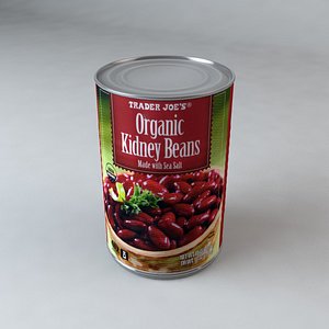 3d model trader joe s organic