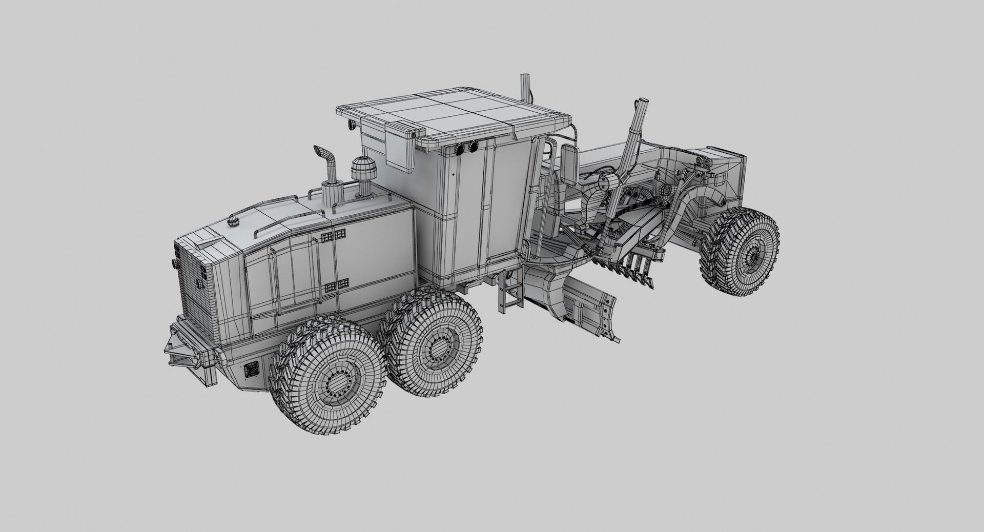 Grader 3D Model - TurboSquid 1264864