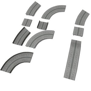 highway parts lowpoly