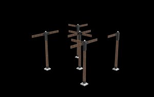 Signboard 3D model 3D model