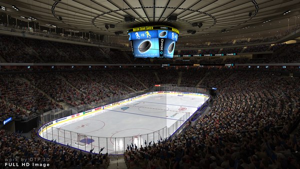 madison square garden arena 3d model