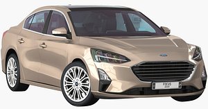 3D focus sedan 2019