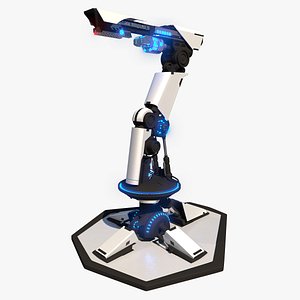 Sci Fi Turret Weapon