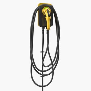 EV Charging Station 3D Model