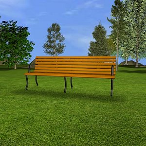 Park Bench.c4d