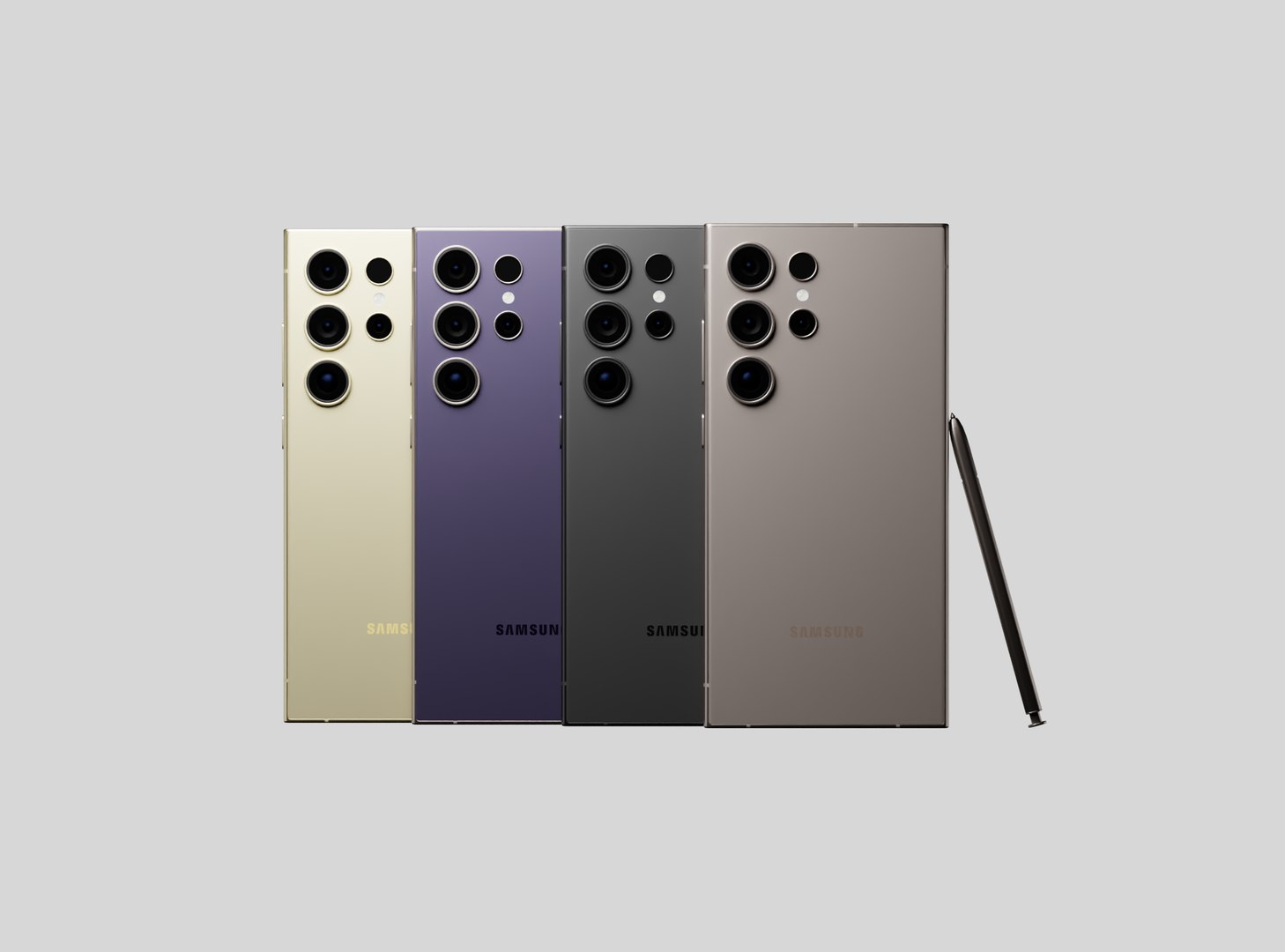 Samsung Galaxy S24 All Models in Official Colors 3D model https://p.turbosquid.com/ts-thumb/EC/Resx3D/gt/s24ultra14/png/1705747284/1920x1080/fit_q87/3af5ef16649964018596ca8ec2e93a43b652e546/s24ultra14.jpg