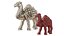 Egyptian figurine of a one-humped camel 3D model