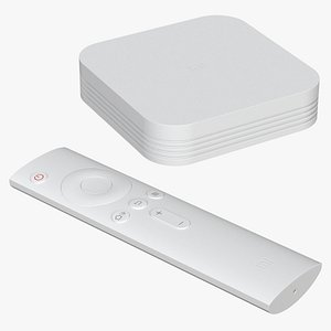 3D realistic xiaomi mi box 3