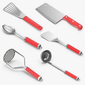 3D Kitchen Tools Collection