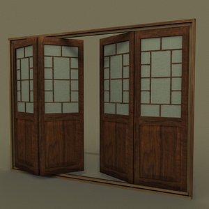 Japanese Folding Door - 01