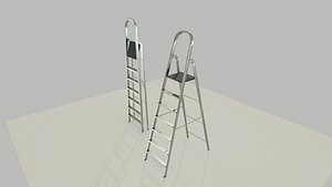 3D industrial ladder model