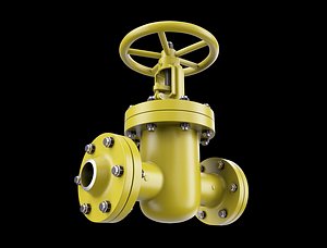 valve water gas oil model