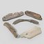 Driftwood Collection 01 Lowpoly