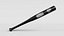 Batte de baseball PBR LowPoly 02 Brooklin Basher
