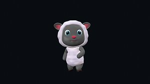 Cartoon Sheep Animated