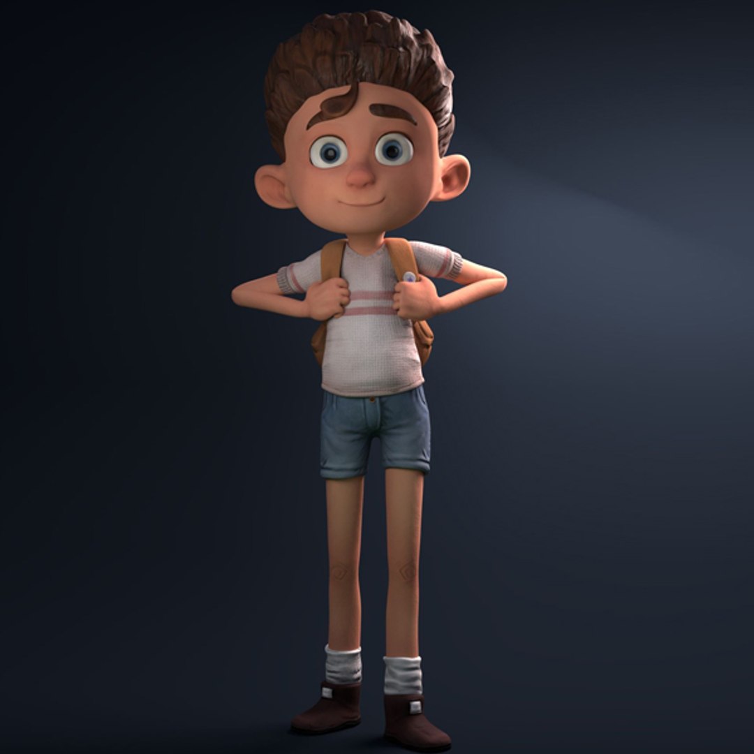 3D Rig Animation Oliver - TurboSquid 1672335