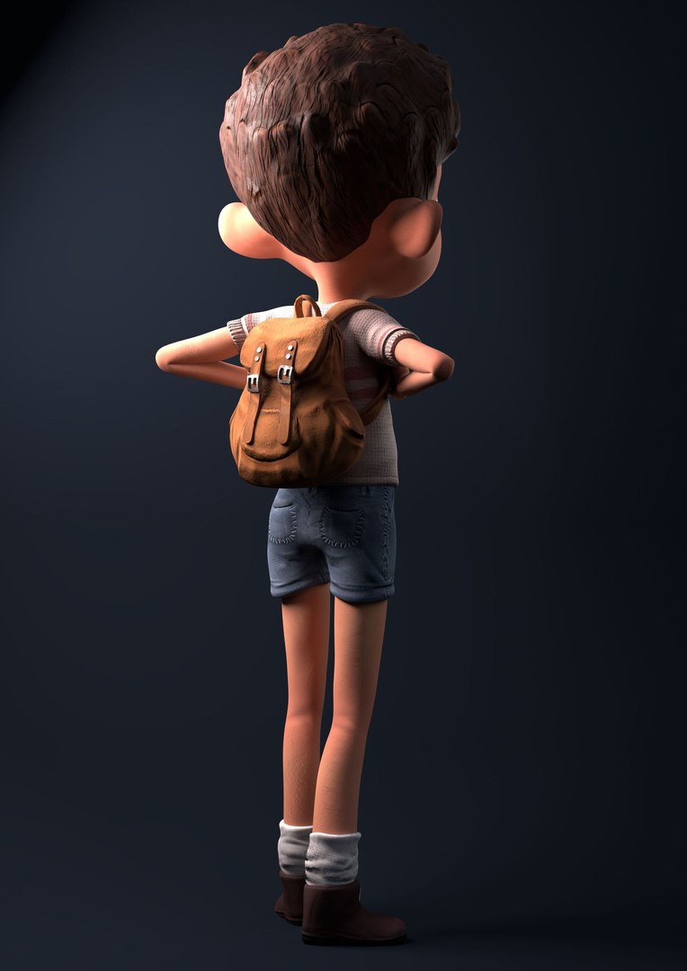 3D Rig Animation Oliver - TurboSquid 1672335